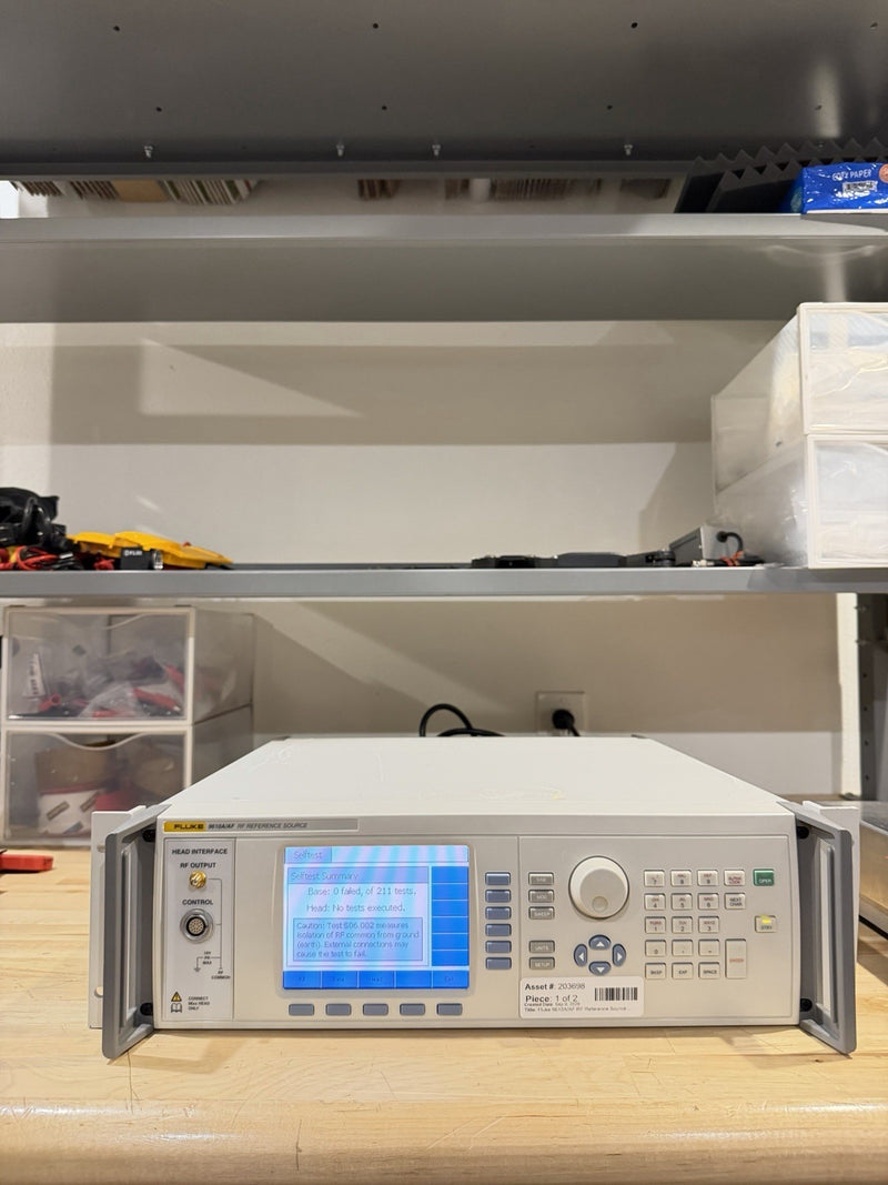 FLUKE 9610A/AF RF REFERENCE SOURCE - FREE SHIPPING (TESTED PASS ALL TESTS)