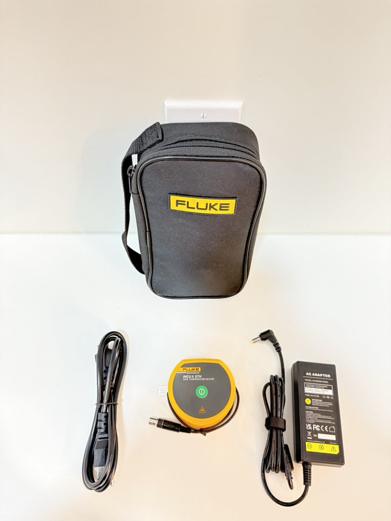 FLUKE INCU II STH SKIN TEMPERATURE HEATER WITH CHARGER & BAG