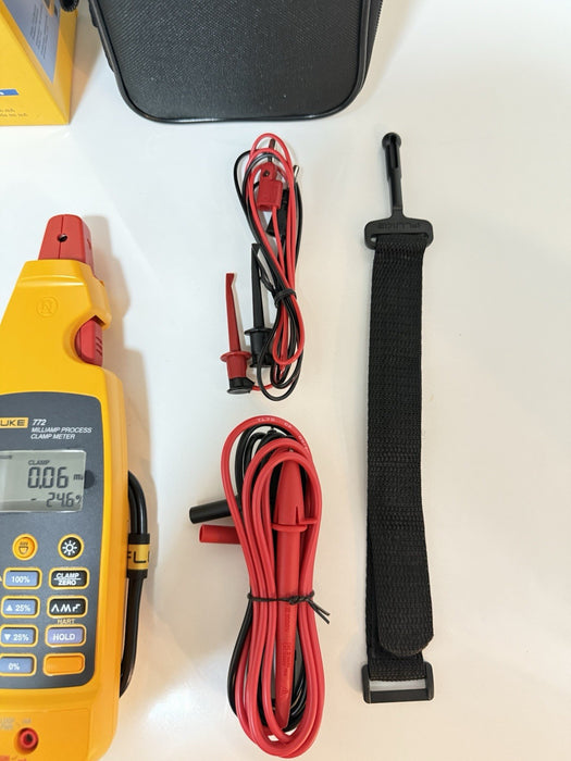FLUKE 772 MILLIAMP PROCESS CLAMP METER MFD-2025 NEW SEALED