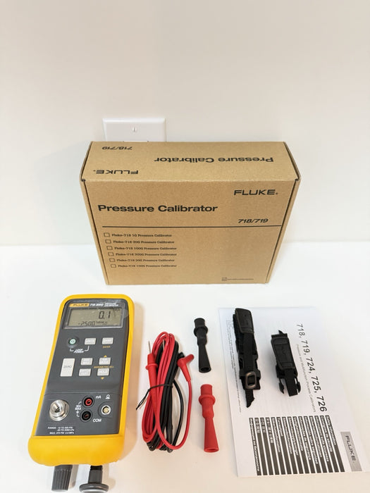 FLUKE 718-300G PRESSURE CALIBRATOR (NEW FACTORY SEALED) FREE SHIPPING