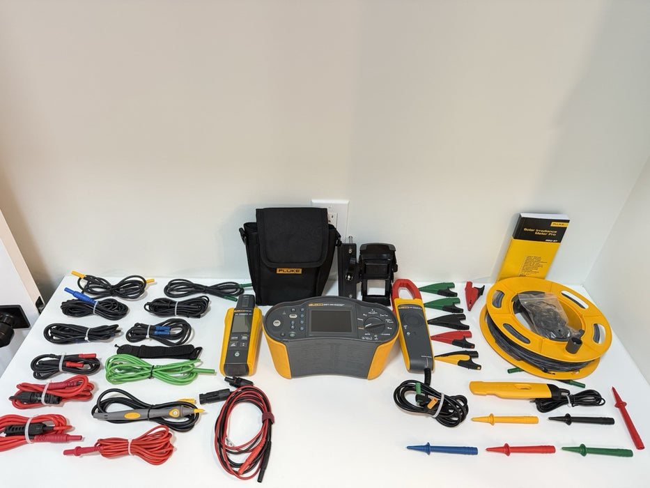 FLUKE SMFT-1000/PRO MULTIFUNCTION PV TESTER & PERFORMANCE ANALYZER TESTED