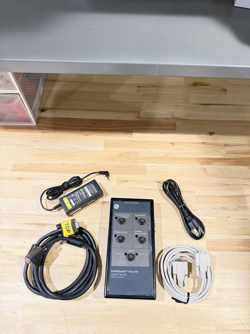 GE ENTELLIGUARD GTUTK20 DIGITAL TRIP UNIT TEST KIT WITH ACCESSORIES TESTED
