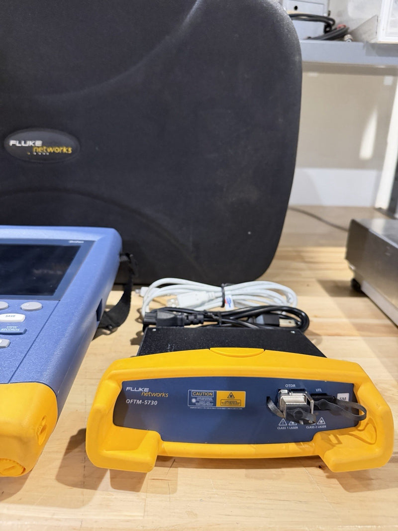FLUKE NETWORKS OPTIFIBER WITHOFTM-5610B & OFTM-5730 TESTED