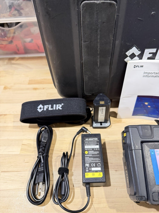 FLIR T640 THERMAL IMAGING CAMERA WITH ACCESSORIES TESTED