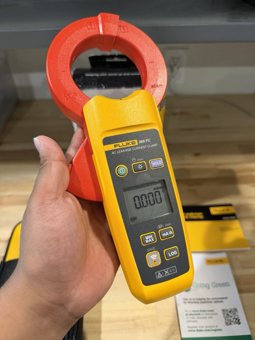 FLUKE 369 FC AC LEAKAGE CURRENT CLAMP
