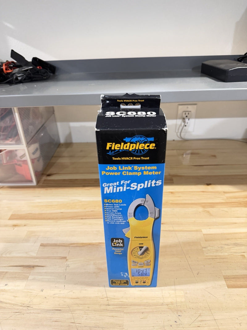 FIELDPIECE SC680 TRUE RMS JOB LINK METER (NEW FACTORY SEALED) FREE SHIPPING