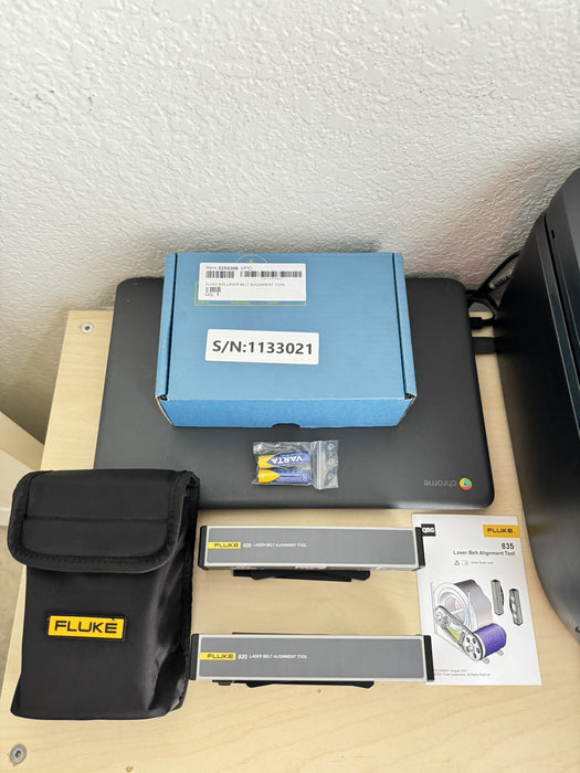 FLUKE 835 LASER BELT ALIGNMENT TOOL WITH CASE