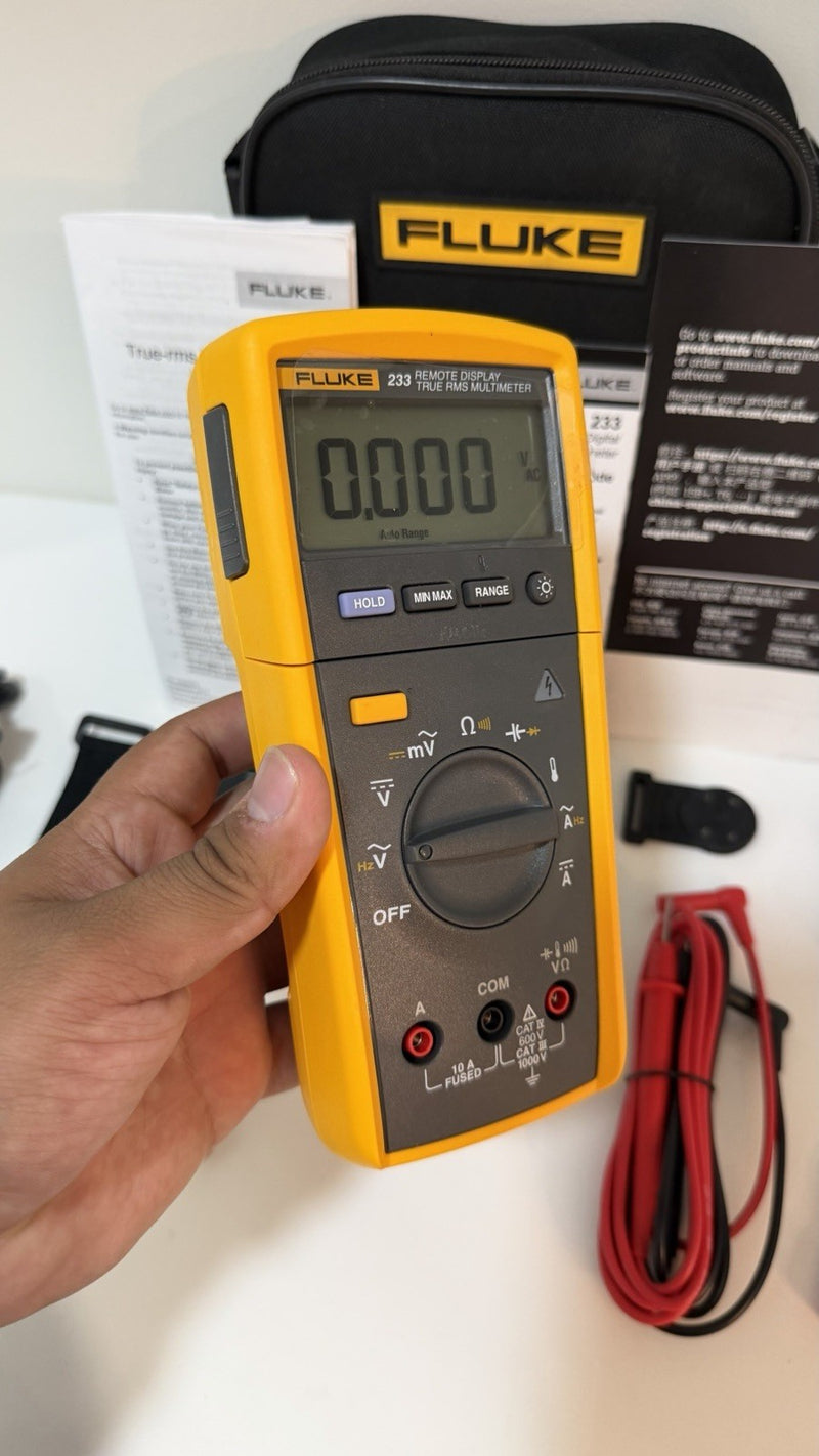 FLUKE 233 REMOTE DISPLAY AUTOMOTIVE DIGITAL MULTIMETER KIT