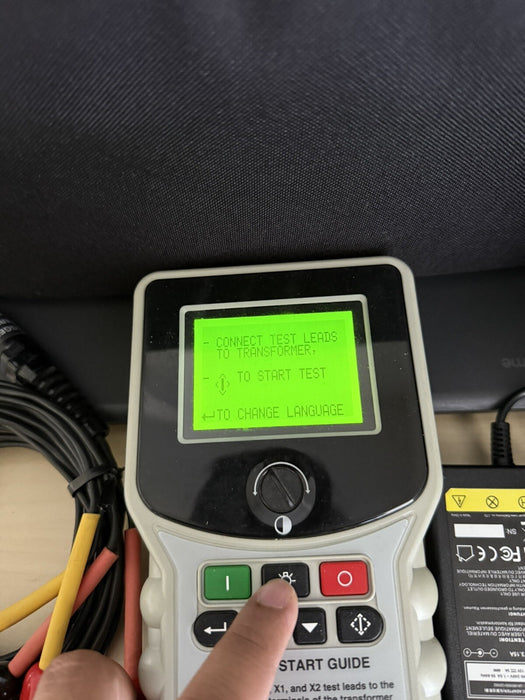 MEGGER TTR-25 SINGLE & THREE PHASE TRANSFORMER TURN-RATIO TEST