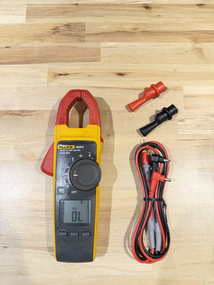 FLUKE 902 FC HVAC CLAMP METER TRUE RMS W LEADS & CLIPS