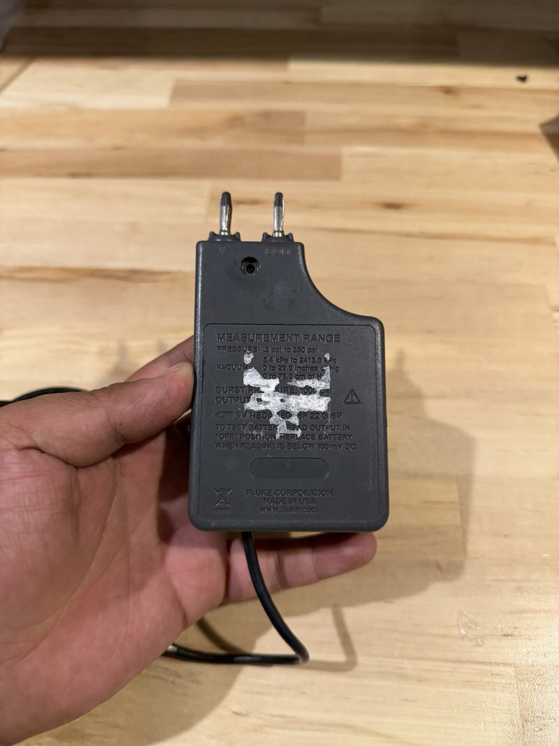 FLUKE PV350 PRESSURE VACUMM TRANSDUCER MODULE FOR PARTS