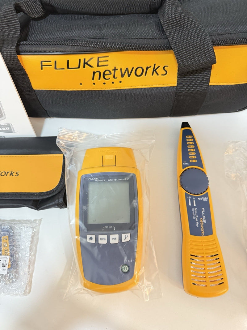 FLUKE NETWORKS MICROSCANNER POE CABLE VERIFIER KIT MS-POE-KIT