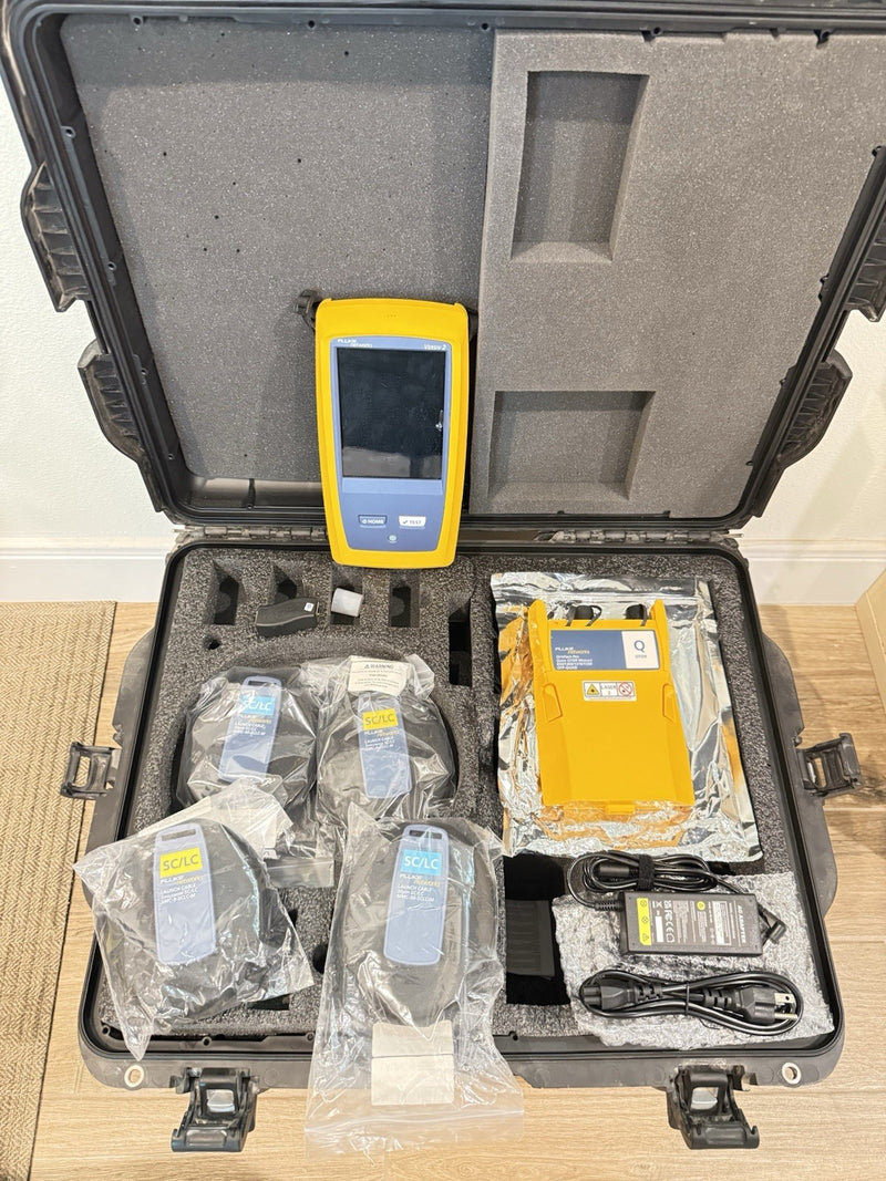 FLUKE NETWORKS OFP2-100-QI OPTIFIBER PRO QUAD OTDR V2 WITH ACCESSORIES