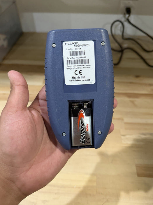 FLUKE NETWORKS MICROSCANNER PRO CABLE VERIFIER TESTED