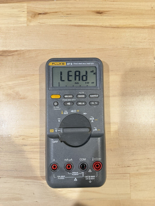 FLUKE 87V TRUE RMS MULTIMETER (PARTS ONLY) FOR PARTS - SHIPS FAST