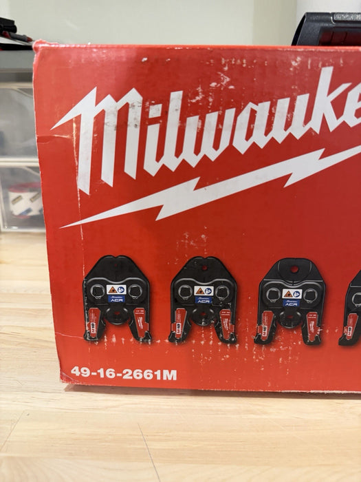 MILWAUKEE 49-16-2661M 1/4”-7/8” STREAMLINE ACR PRESS JAW KIT -NEW FACTORY SEALED