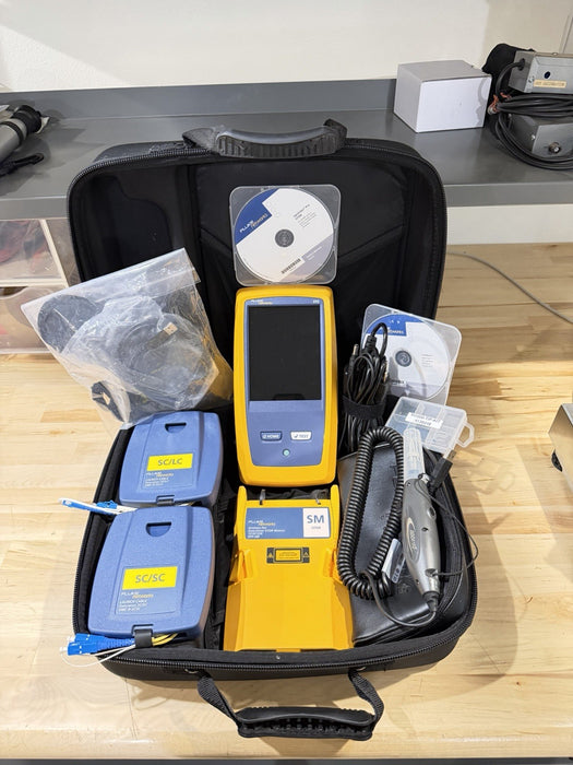 FLUKE OFP-SM OPTIFIBER PRO SINGLEMODE OTDR MODULE KIT WITHDSX VERSIV MAINFRAME