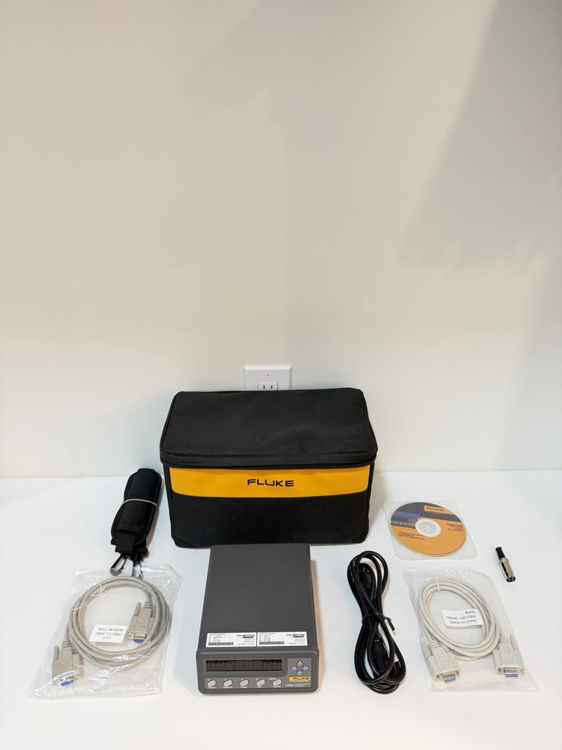 FLUKE HART SCIENTIFIC 1502A THERMOMETER READOUT CALIBRATED 2025