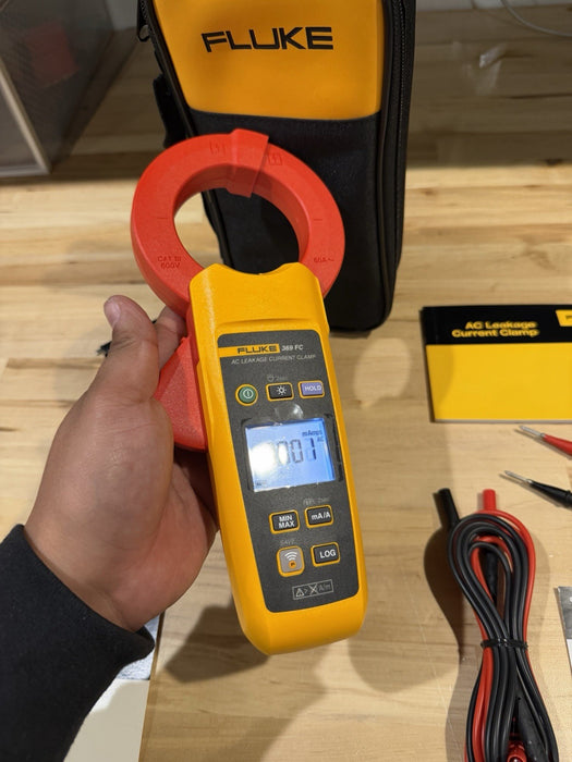 FLUKE 369 FC AC LEAKAGE CURRENT CLAMP (NEW SEALED) FREE SHIPPING