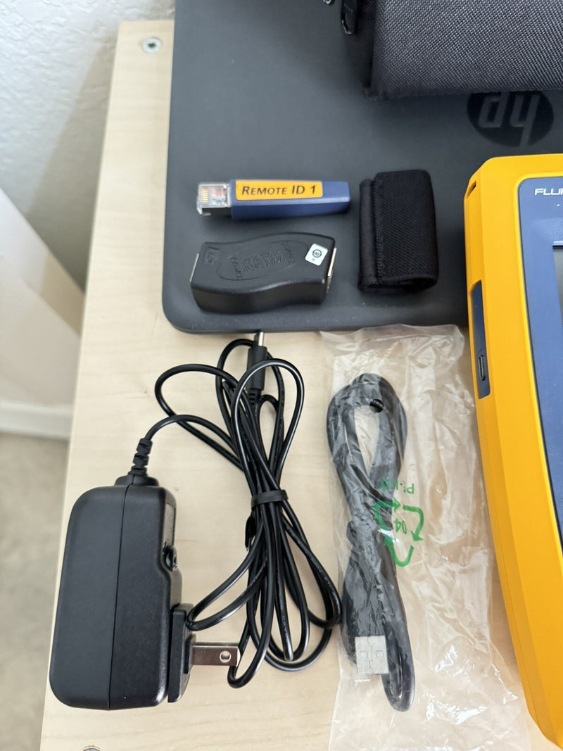 FLUKE NETWORKS LIQ-100 LINKIQ CABLE & NETWORK TESTER 10BASE-T REMOTE ID 1