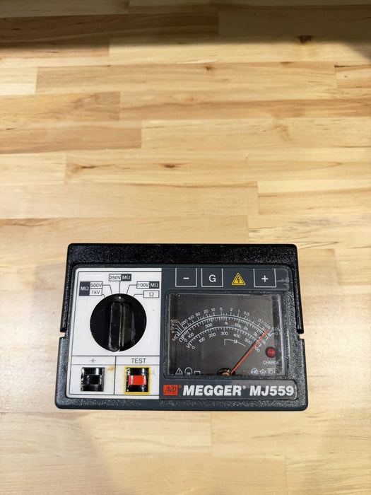 MEGGER MJ559 TESTER (PARTS ONLY) FOR PARTS - SHIPS FREE