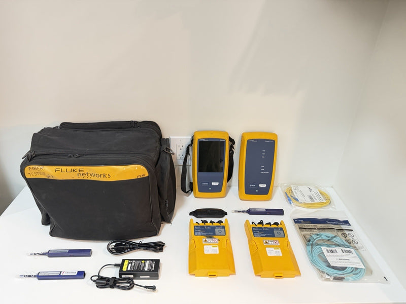 FLUKE NETWORKS CFP2-100-Q CERTIFIBER PRO QUAD OLTS V2 KIT WIFI CALIBRATED 2025