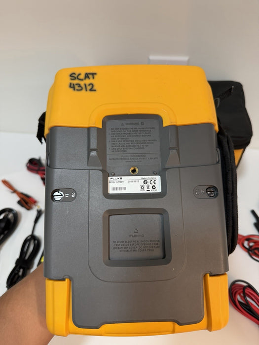 FLUKE 190-502 SCOPEMETER 2CH 500MHZ 5GS/S TESTED