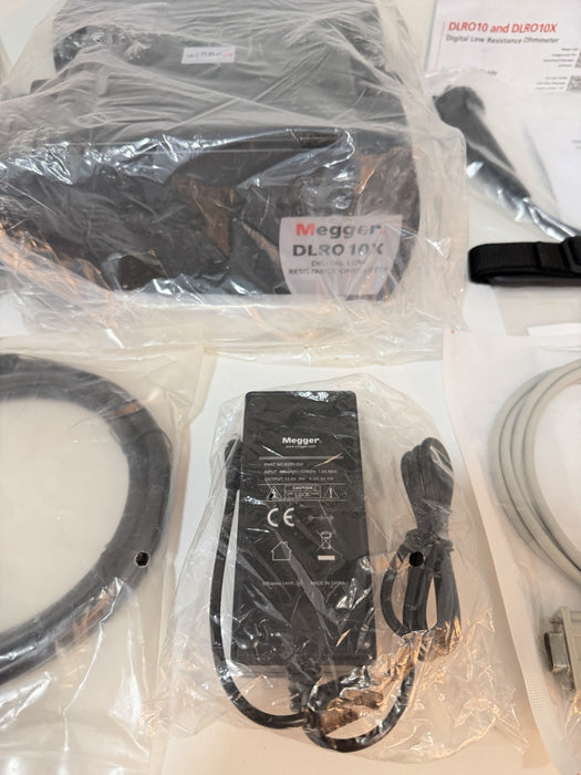 MEGGER DLRO10X DIGITAL LOWE RESISTANCE OHMMETER NEW SEALED