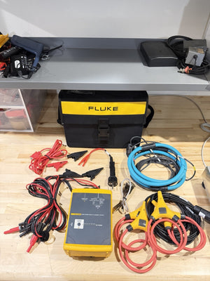 FLUKE 1744 POWER QUALITY LOGGER 3 PHASE PQA MEMOBOX (TESTED) FREE SHIPPING