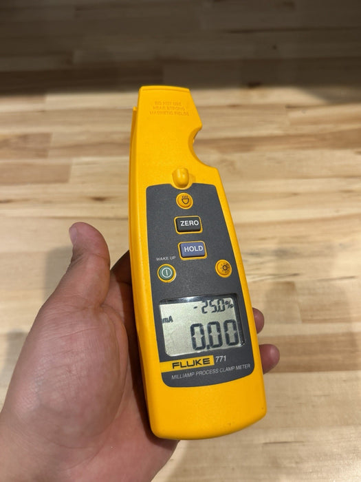 FLUKE 771 MILLIAMP PROCESS CLAMP METER (NO CLAMP) SHIPS FAST