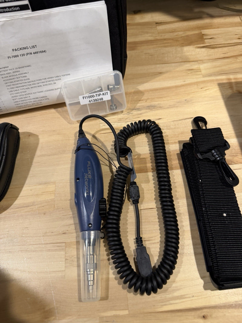 FLUKE NETWORKS FI-7000 FIBER INSPECTOR PROBE KIT