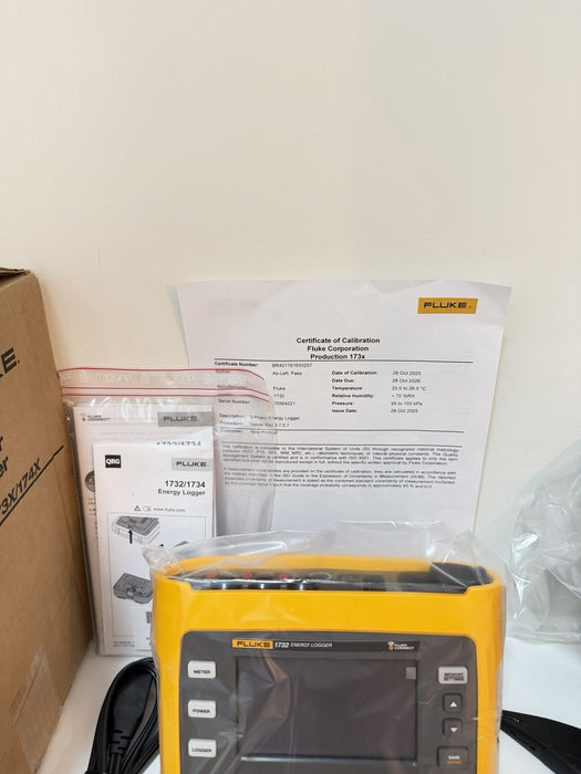FLUKE 1732/EUS ENERGY LOGGER (NEW FACTORY BOX) CALIBRATED 2026- SHIPS FAST