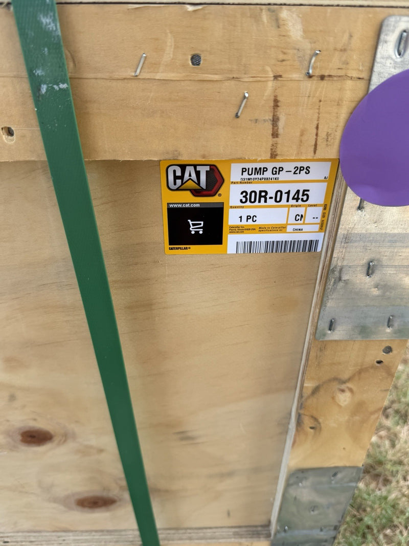 CAT 30R-0145 DOUBLE AXIAL PISTON PUMP (NEW SEALED) - GENUINE OEM / SHIPS FREE