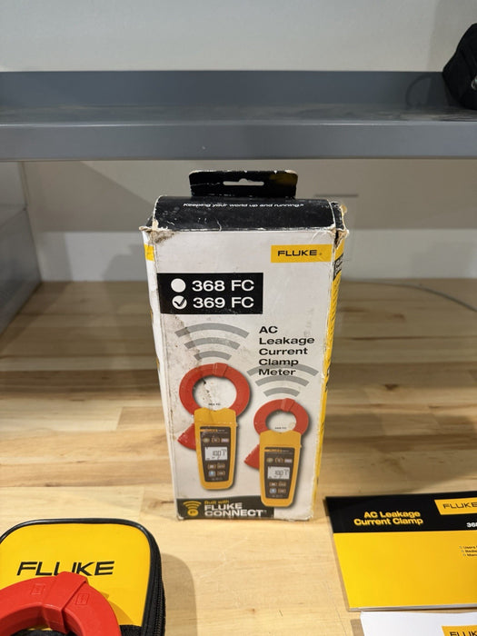 FLUKE 369 FC AC LEAKAGE CURRENT CLAMP