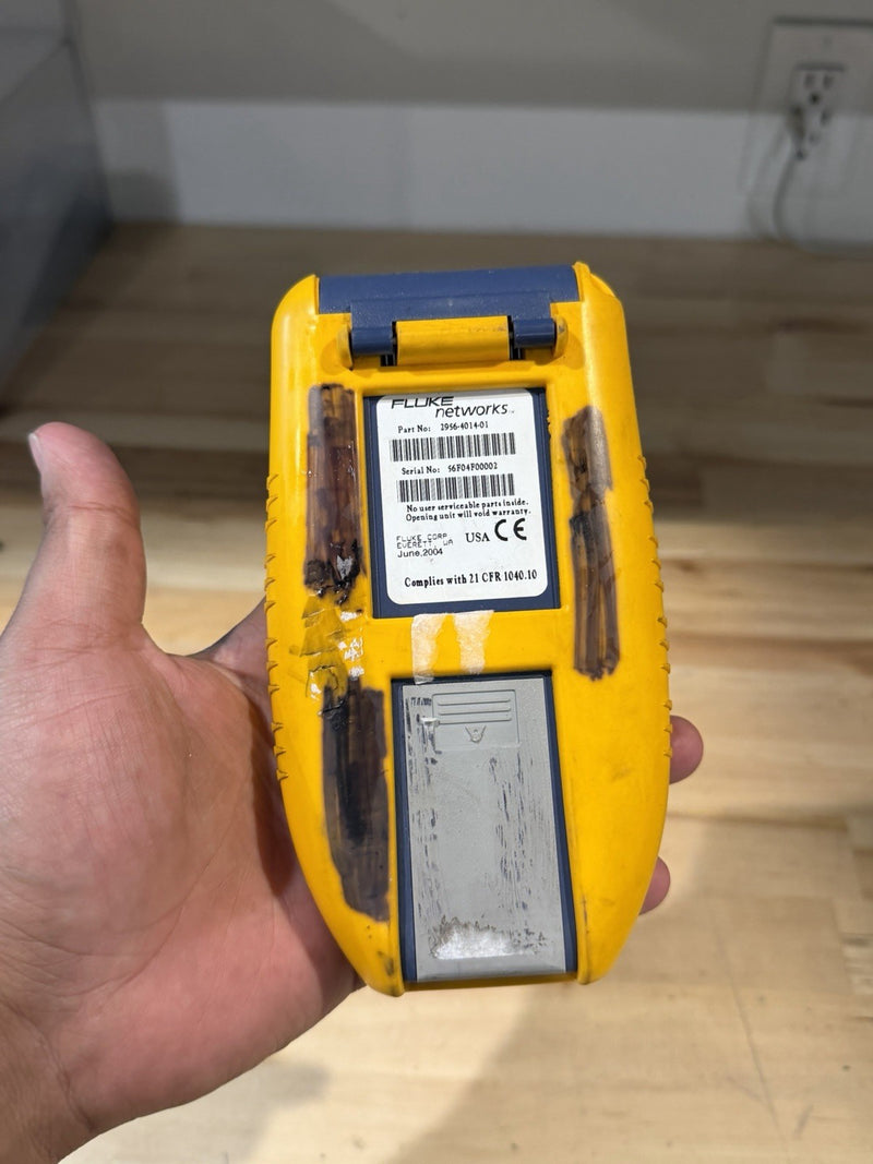 FLUKE 2956-4014 SIMPLIFIBER SOURCE NETWORKS TESTER TESTED