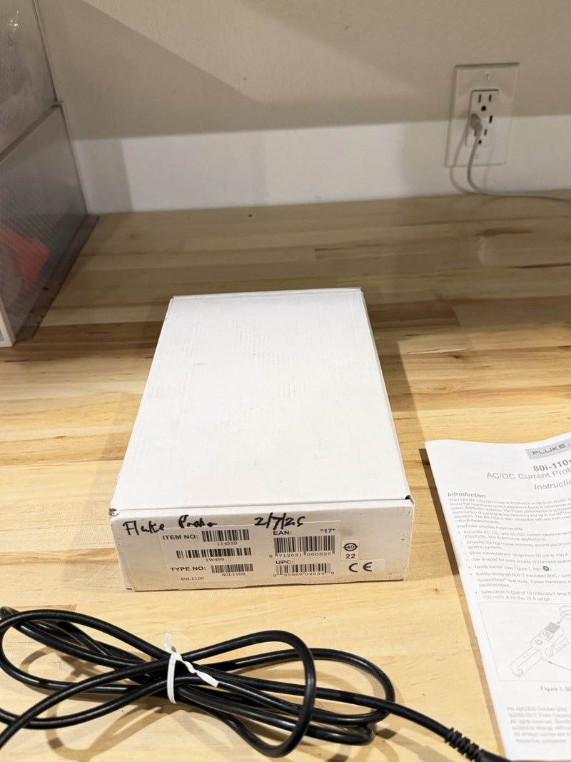 FLUKE 80I-110S AC DC CURRENT PROBE