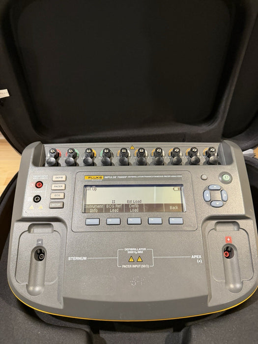 FLUKE IMPULSE 7000DP ANALYZER W/ LEADS & CHARGER (FREE SHIPPING) TESTED