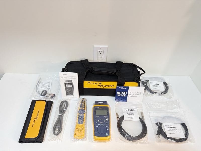 FLUKE NETWORKS QUALIFICATION TESTER KIT CIQ-100