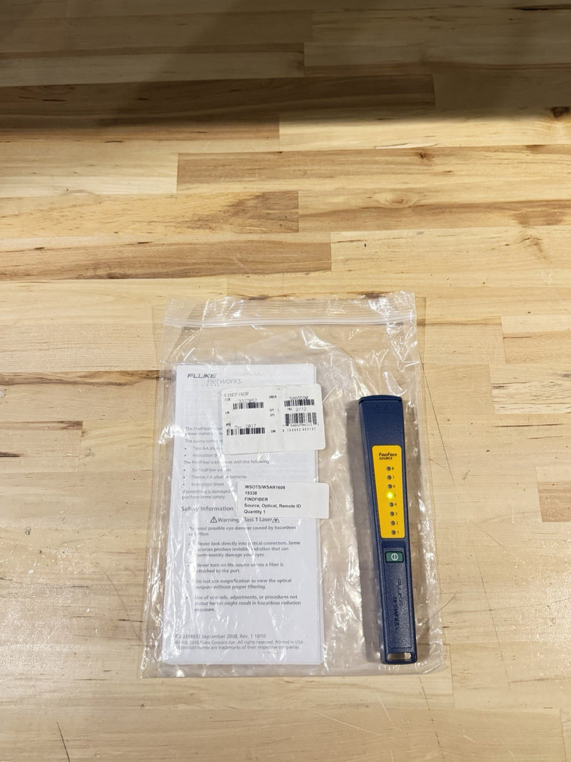 FLUKE NETWORKS FINDFIBER SOURCE (NEW) SHIPS FAST