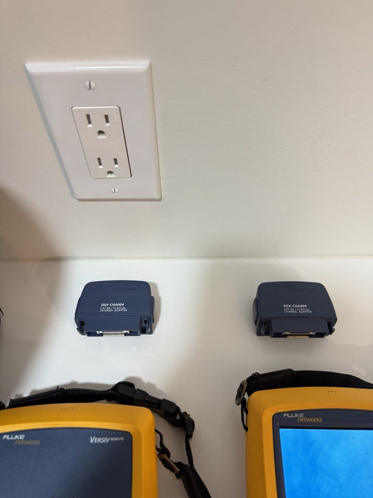 FLUKE NETWORKS DSX-5000 TESTER KIT CALIBRATED 2025