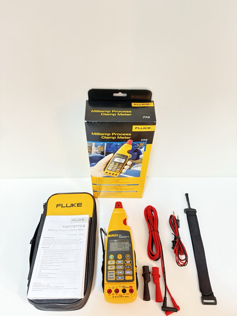 FLUKE 773 MILLIAMP PROCESS CLAMP MFD 2025