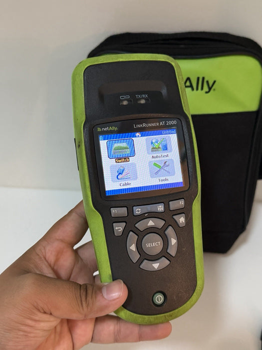 NETALLY LINKRUNNER AT 2000 NETWORK TESTER (LRAT-2000) TESTED
