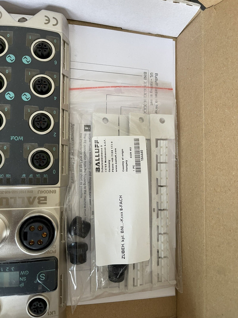 BALLUFF BNI PNT-502-105-Z015 NETZWERK-MODULE FOR PROFINET BNI004U