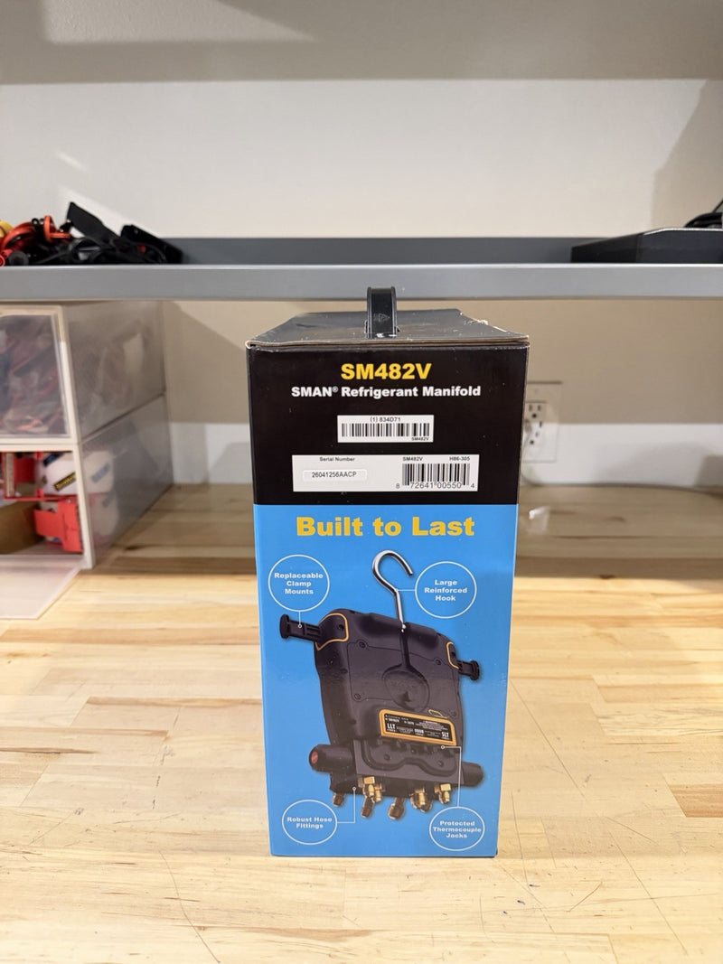FIELDPIECE SM482V SMAN REFRIGERANT WIRELESS MANIFOLD 4 PORT (NEW SEALED)
