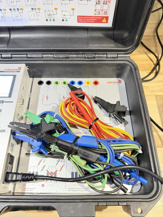 SCHLEICH MOTORANALYZER 2 W/ LEADS & CHARGER (TESTED) FREE SHIPPING