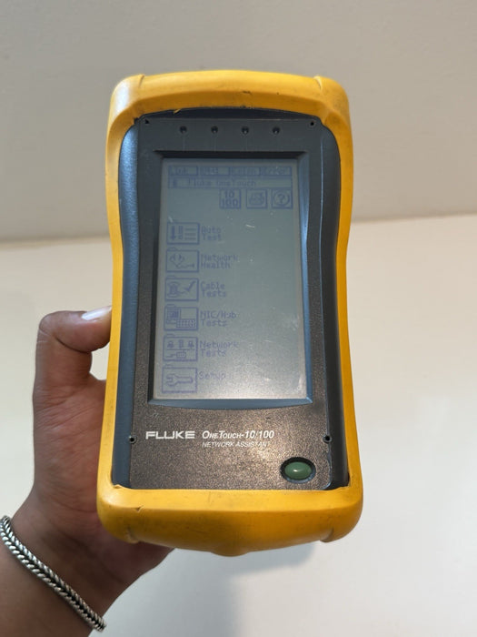 FLUKE ONETOUCH 10/100 NETWORK ASSISTANT (TESTED) SHIPS FAST