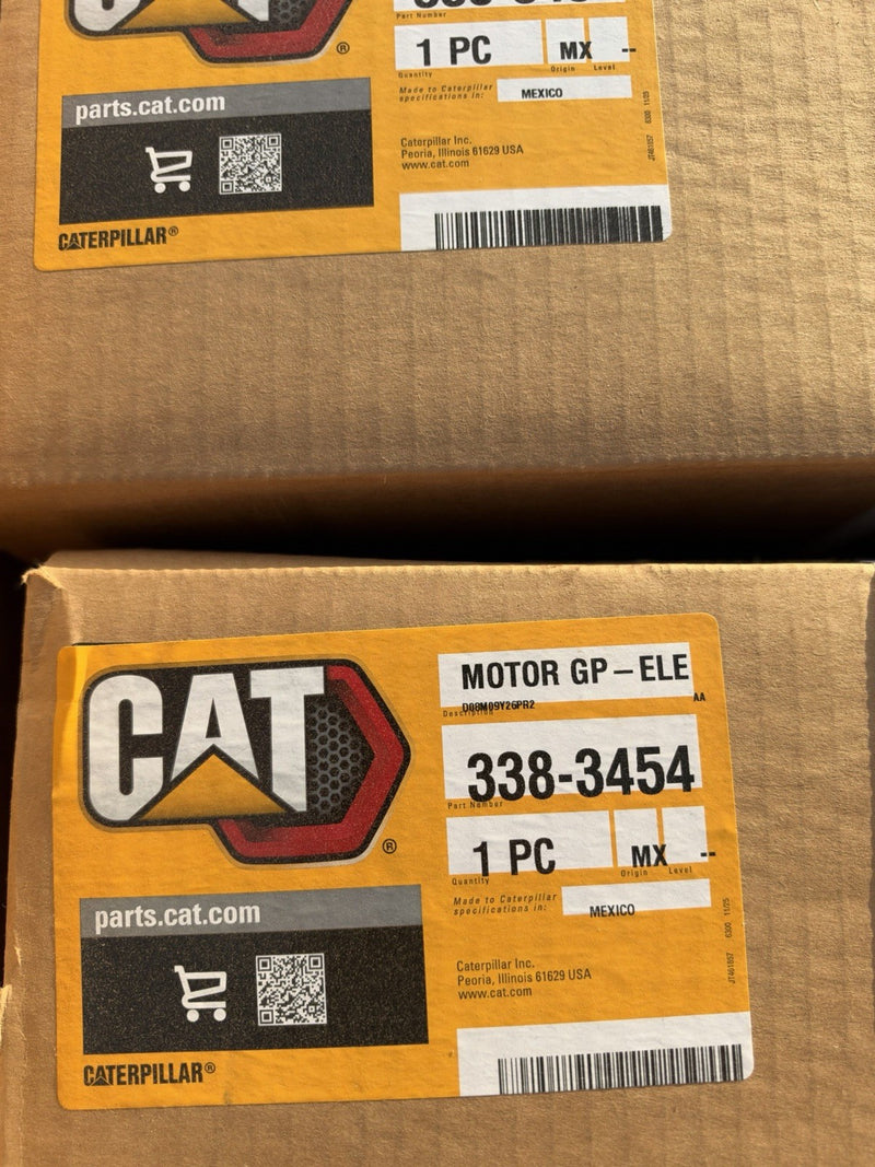 CAT 338-3454 ELECTRIC STARTING MOTOR (NEW SEALED) OEM GENUINE / SHIPS FREE
