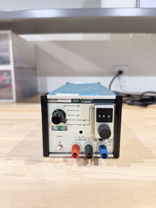 FLUKE 731B DC REFERENCE STANDARD TESTED