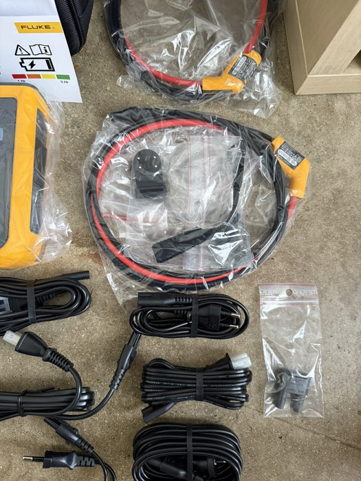 FLUKE 1775 THREE-PHASE POWER QUALITY ANALYZER KIT CALIBRATED 2025 NEW SEALED