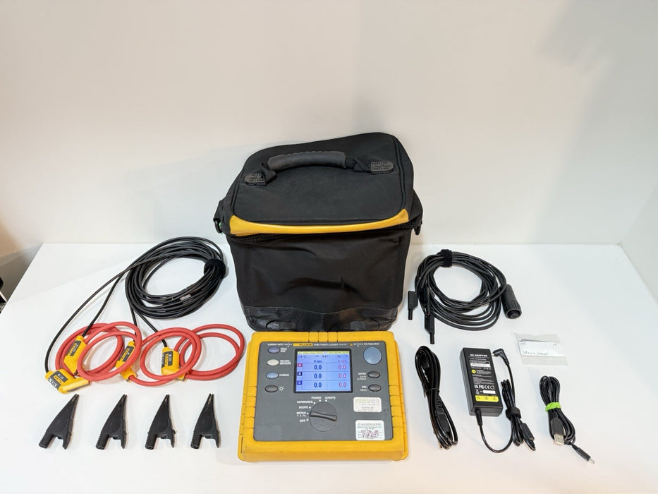 FLUKE 1735 THREE-PHASE POWER LOGGER (CALIBRATED 2025) SHIPS FAST - TESTED